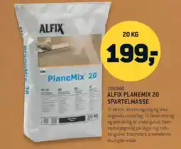 XL-BYG ALFIX PLANEMIX 20 SPARTELMASSE tilbud