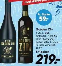 Bilka Golden Zin tilbud