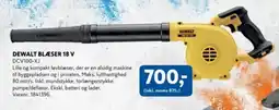 Davidsen Dewalt blæser 18 v tilbud