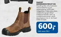 Davidsen Mascot sikkerhedsstøvlet s3s tilbud