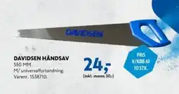 Davidsen Davidsen håndsav tilbud