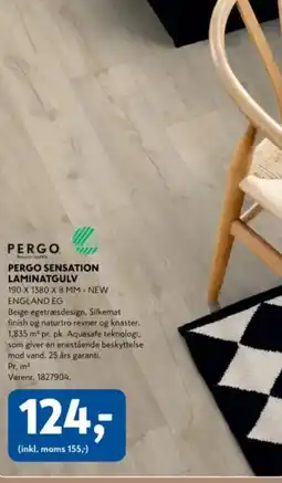 Davidsen Pergo sensation laminatgulv tilbud