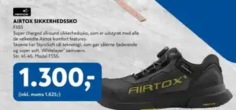 Davidsen Airtox sikkerhedssko tilbud