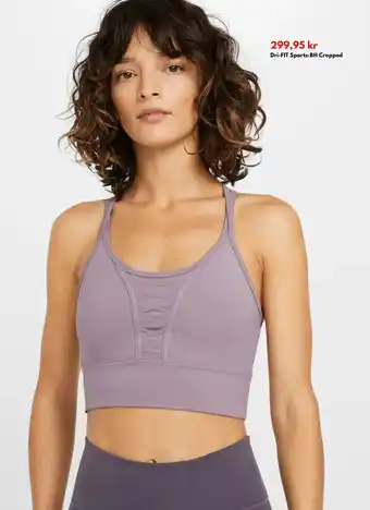 Intersport Dri-fit sports-bh cropped tilbud