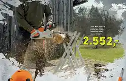 Johannes Fog Stihl MSA 220 C-B motorsav, ekskl. batteri og lader tilbud