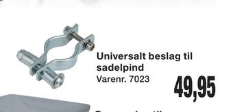 Harald Nyborg Universalt beslag til sadelpind tilbud