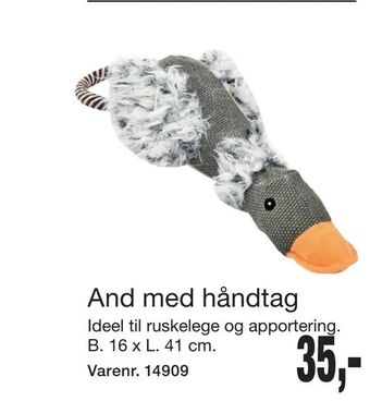 Harald Nyborg And med håndtag tilbud