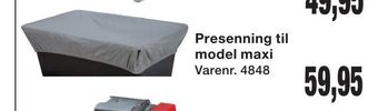 Harald Nyborg Presenning til model maxi tilbud
