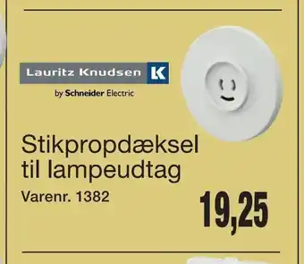 Harald Nyborg Stikpropdæksel til lampeudtag tilbud