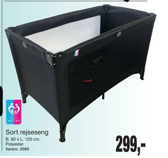 Harald Nyborg Sort rejseseng tilbud