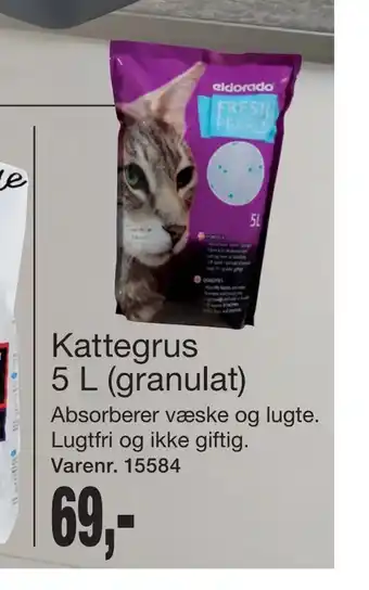 Harald Nyborg Kattegrus 5 L (granulat) tilbud