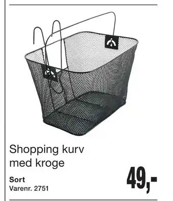 Harald Nyborg Shopping kurv med kroge tilbud