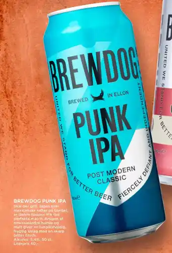 MENY BREWDOG PUNK IPA tilbud