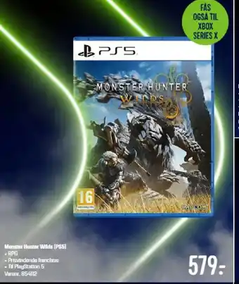 Elgiganten Monster Hunter Wilds (PS5) RPG tilbud