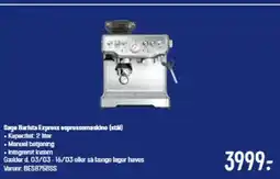 Elgiganten Sage Barista Express espressomaskine (stál) tilbud