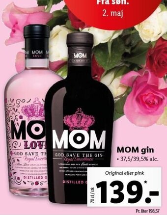 Lidl Mom Gin tilbud