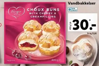 Vandbakkelser 400 g