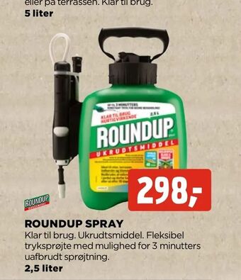 jem & fix Roundup spray tilbud