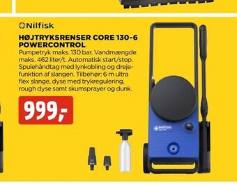 jem & fix Højtryksrenser core 130-6 powercontrol tilbud