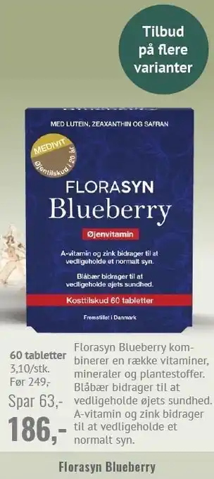 Helsam Florasyn Blueberry tilbud