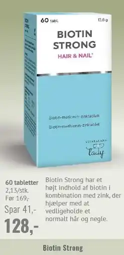 Helsam Biotin Strong tilbud