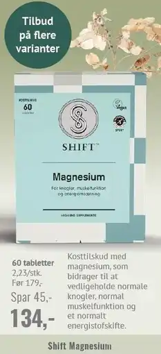 Helsam Shift Magnesium tilbud