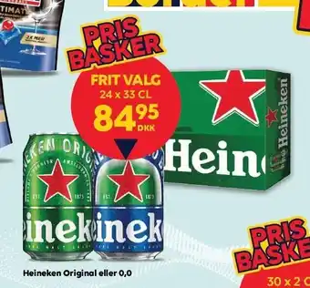 BorderShop Heineken Original eller 0,0 tilbud