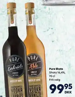 BorderShop Pure Shots tilbud