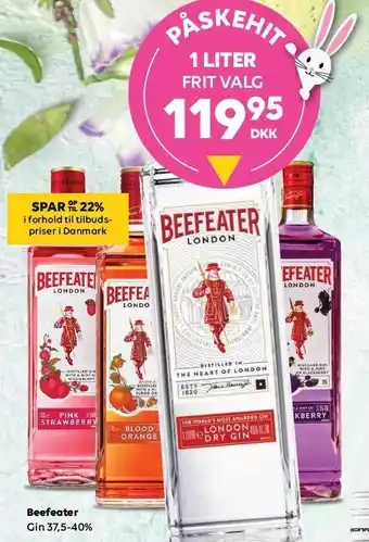 BorderShop Beefeater tilbud