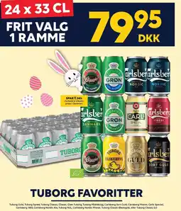 BorderShop TUBORG FAVORITTER tilbud