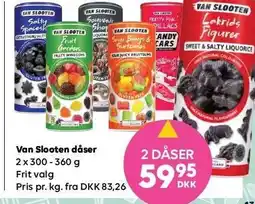 BorderShop Van Slooten dåser - 2 DÅSER tilbud