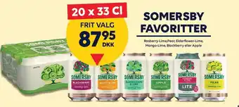 BorderShop SOMERSBY FAVORITTER tilbud