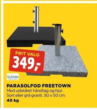 jem & fix Parasolfod freetown tilbud