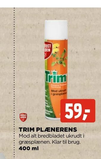 jem & fix Trim plænerens tilbud