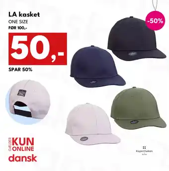 Dansk Outlet LA kasket ONE SIZE tilbud