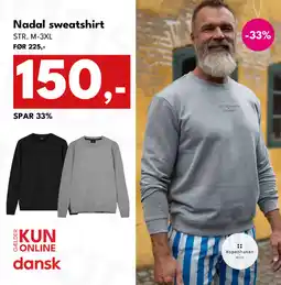 Dansk Outlet Nadal sweatshirt tilbud