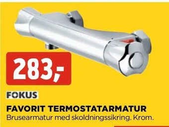 jem & fix Favorit termostatarmatur tilbud