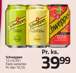 Fleggaard Schweppes tilbud