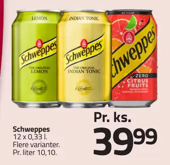 Fleggaard Schweppes tilbud