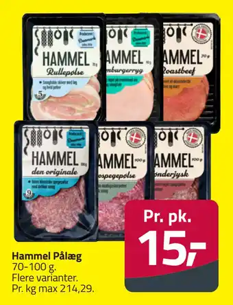 Fleggaard Hammel Pålæg tilbud