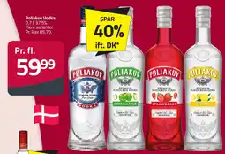 Fleggaard Poliakov Vodka tilbud