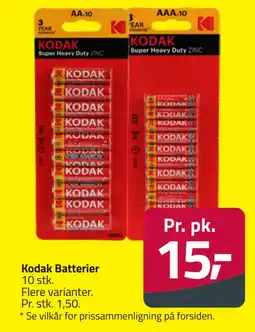 Fleggaard Kodak Batterier tilbud