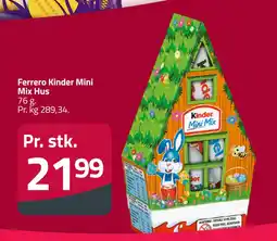 Fleggaard Ferrero Kinder Mini Mix Hus tilbud