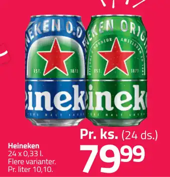 Fleggaard Heineken tilbud