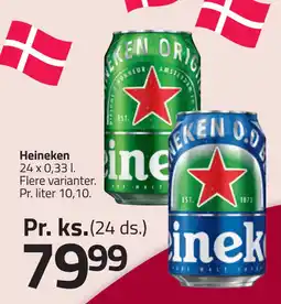 Fleggaard Heineken tilbud