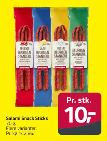 Fleggaard Salami Snack Sticks tilbud