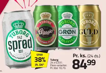 Fleggaard Tuborg tilbud