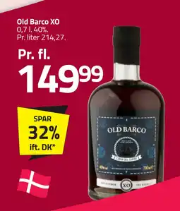 Fleggaard Old Barco XO tilbud