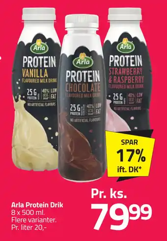 Fleggaard Arla Protein Drik tilbud