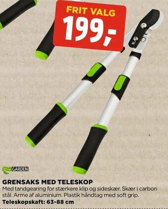 jem & fix Grensaks med teleskop tilbud